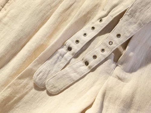 Summer Thin Pure Linen Fabric Gurkha Casual Pants Men's Tapered Slim Nine-Minute Pants Customizable4