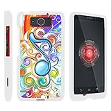 MINITURTLE Case Compatible w/ Motorola DROID MAXX Case, Slim Hard Shell Snap On Case w/ Custom Images for Motorola DROID MAXX XT1080 Eighth Note Music Symbol
