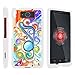 MINITURTLE Case Compatible w/ Motorola DROID MAXX Case, Slim Hard Shell Snap On Case w/ Custom Images for Motorola DROID MAXX XT1080 Eighth Note Music Symbol