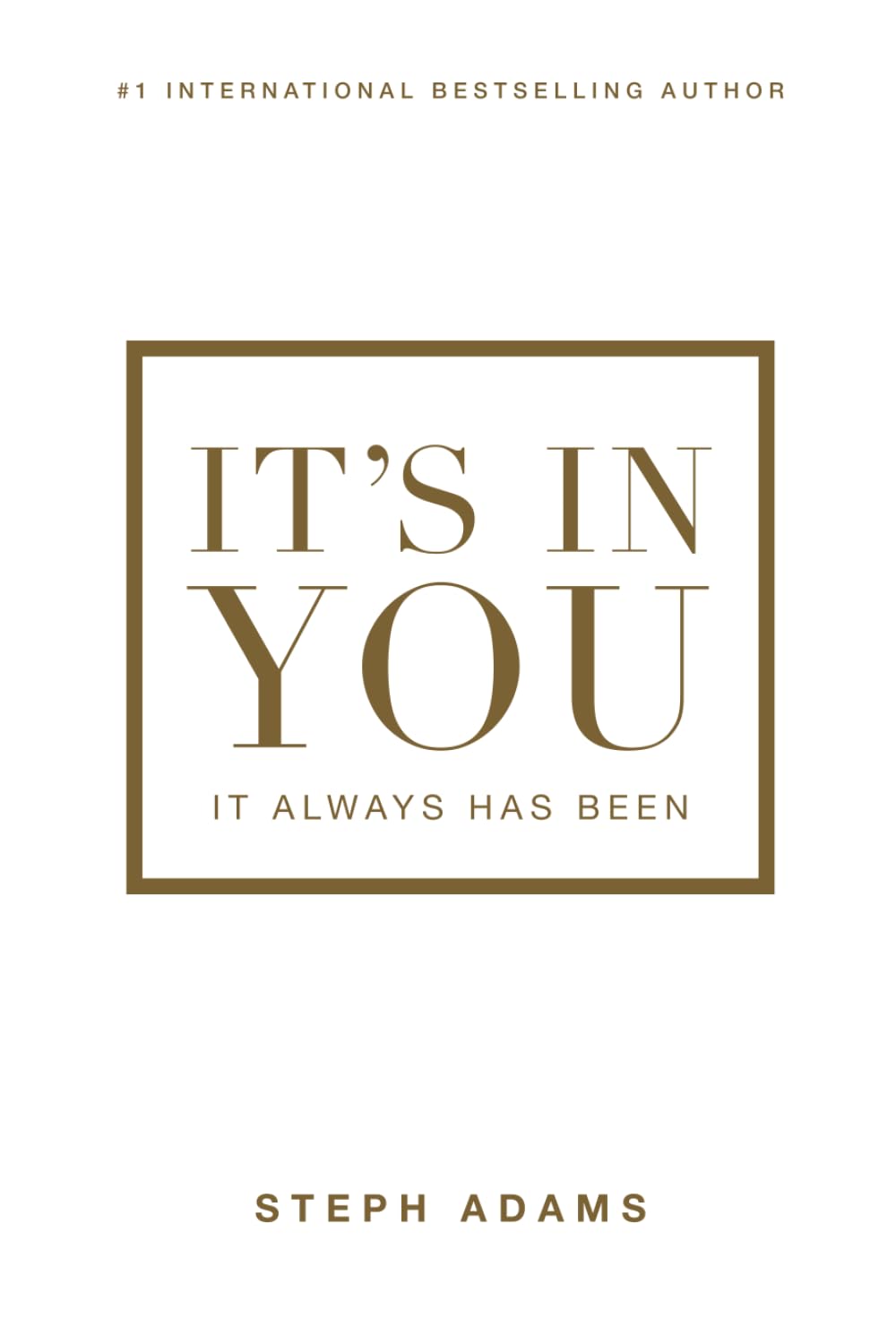 IT'S IN YOU IT ALWAYS HAS BEEN