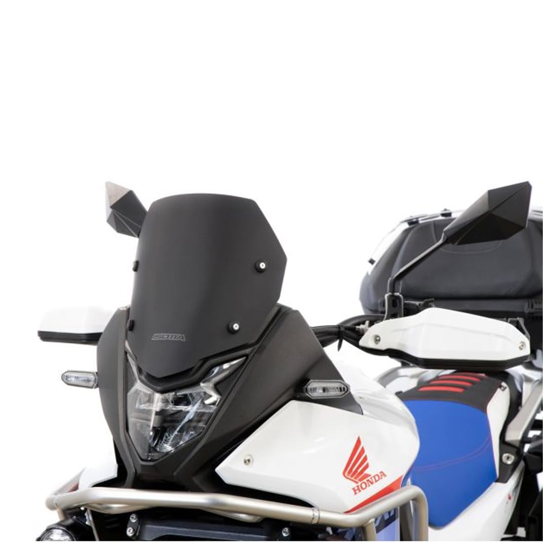 CUPOLINO PARABREZZA NERO OPACO ISOTTA COMPATIBILE PER TRANSALP XL 750 2023 2024 2025