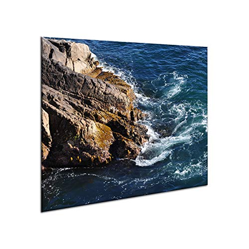 Plateau de protection universel pour plaques de cuisson en verre trempé de 4 mm, pour verre, céramique, induction 1 Pi?ces 60 x 52 cm | Planche ? Découper | protection murale en verre dans la cuisine Cover