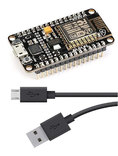 Ds Robotics® NodeMCU V2 WiFi Amica ESP8266 ESP-12F I2C Development Board CP2102 3.3V IoT Open Source Serial Wireless Module With USB Cable compatible with Arduino (B0BC3QY93L) Amazon Price History, Amazon Price Tracker