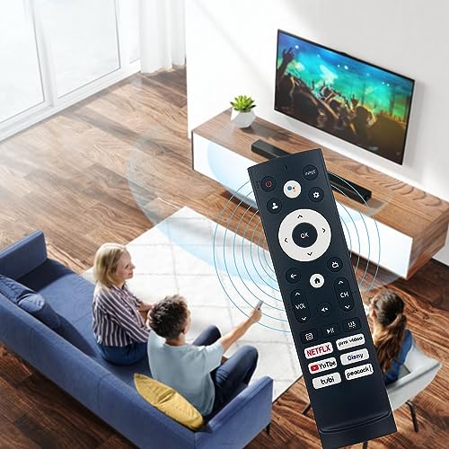 Replacement Remote Control for Hisense Smart Google TV Model 43A6H 50A6H 55A6H 65A6H 75A6H 50U6H 55U6H 65U6H 75U6H 65U8H 75U8H - Image 4