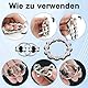 2 Stück Stressabbau Spielzeug, ADHS Hilfsmittel, Unendliche Flip Chain Stress Spielzeug, Flippy Chain Game Set für Kinder mit ADHS, ADD, Autismus, Erwachsene und Jugendliche