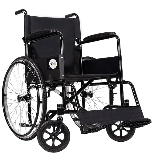 Medical Store Silla de ruedas Asiento de 18 pulgadas...