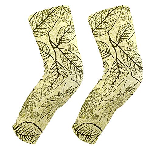 Genouillères feuilles d'automne rembourrées pour homme et femme