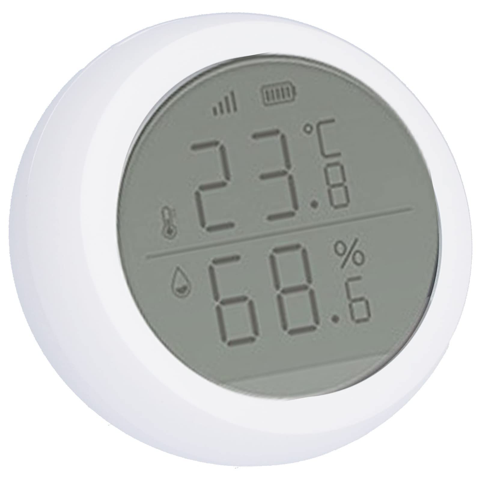 Fdit Sensor de Temperatura y Humedad Sonda Inteligente con Pantalla LCD
