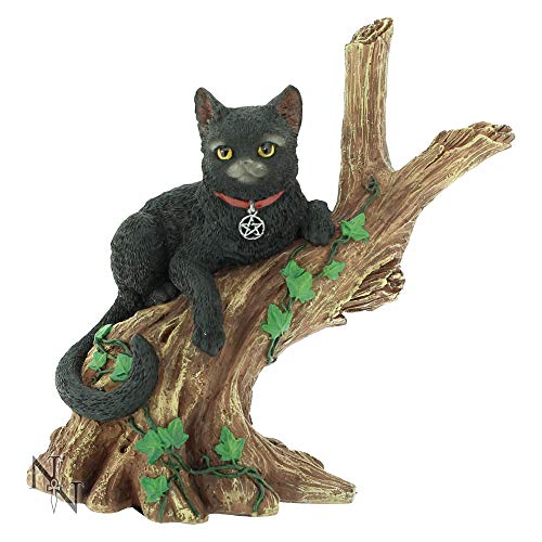 Nemesis Now Onyx-Katzenfigur, 14 cm, Schwarz
