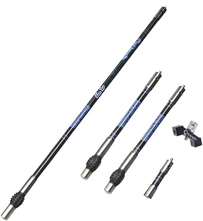HNZMDY Archery Bow Stabilizer Rod Set 28/10/4 Inch Carbon
