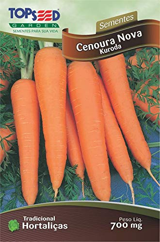 Semente Cenoura Nova Kuroda Topseed H041-10 Pacotes