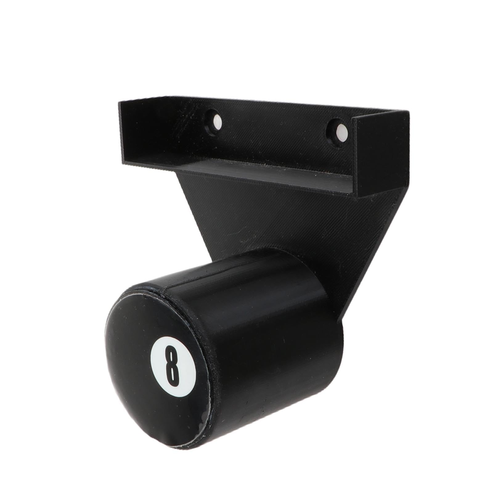 Vaveren Practical Pool Cue Chalk Holder Wall Mounted Triangle Ball Rack Hanger with Screw Pool Table Accessories for Recreation Room