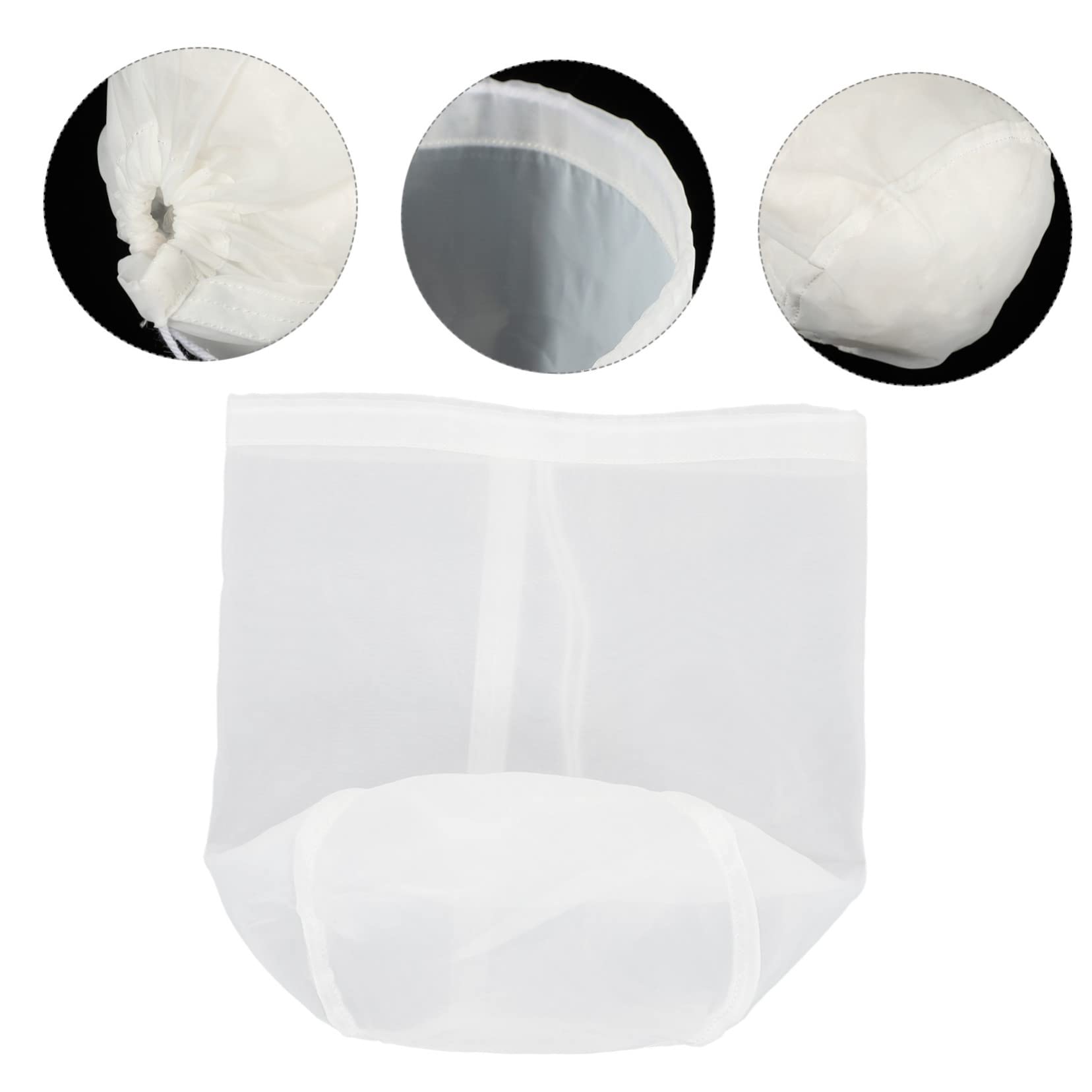 HOLIDYOYO Filter Bag for Nut Coffee and Homemade Beverages Mesh Reusable Kitchen Strainer for and Wine Brewing
