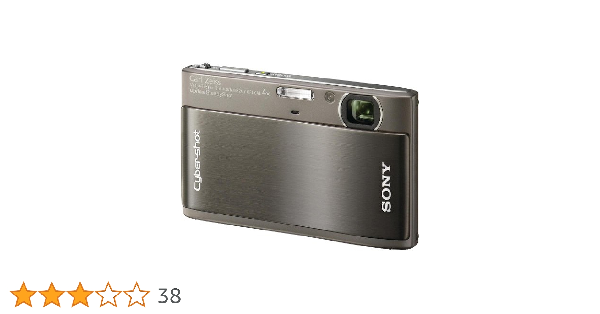 Sony 10MP camera: 3-inch touchscreen, excels in low light