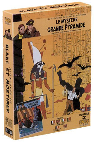 Coffret Blake & Mortimer 2 DVD - Vol.3&4 : Le Mystère de la grande Pyramide / L'Héritage du viking / L'Enigme de l'Atlantide / Le secret de l'île de Pâques