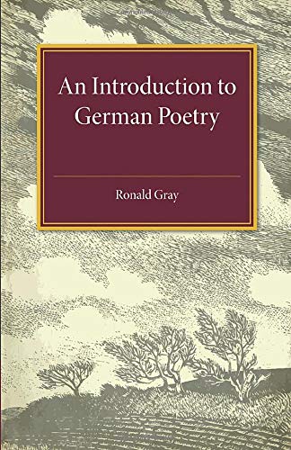 An Introduction to German Poetry