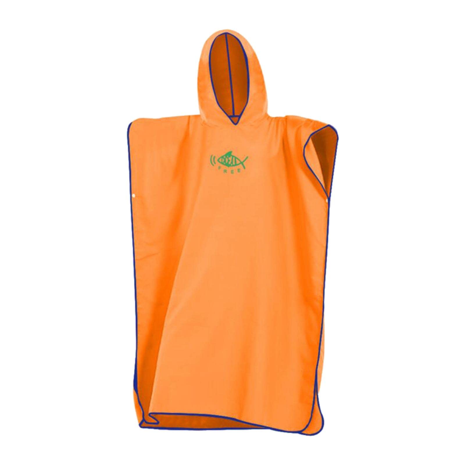ujeavette UJEAVETTE® Surf Poncho Quick-Drying Changing Robe Surfer Towel Hooded Cape Orange-picture-47