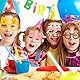 JazRvr 18 Party Brillen Set, Partyanimals Brillen für Kindergeburtstag, Lustige Gastgeschenke für Party Tiermotive, Farm und Dschungel Design