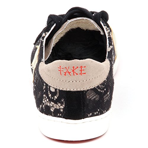 Chaussures pizzo fille Ishikawa E2658 baskets basses noires - 4