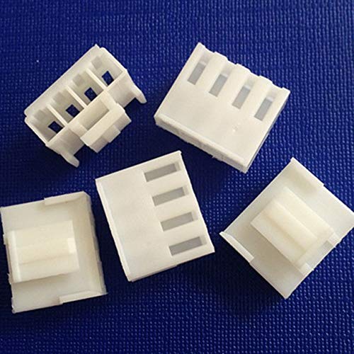Gimax VH 3.96 Housing Hole 2 3 4-Hole VH Connector Plug/Pin - (Color: 4 holes 500PCS)
