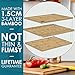 Premium Extra-Thick Wooden Chopping Boards - 3 Piece Bamboo Chopping Board Set - 33x22cm / 28x22cm / 22x15cm - Ideal for Carving Meat, Cutting Vegetables, Cheeses and Bread - by LARHN Premium Extra-Thick Wooden Chopping Boards - 3 Piece Bamboo Chopping Board Set - 33x22cm / 28x22cm / 22x15cm - Ideal for Carving Meat, Cutting Vegetables, Cheeses and Bread - by LARHN