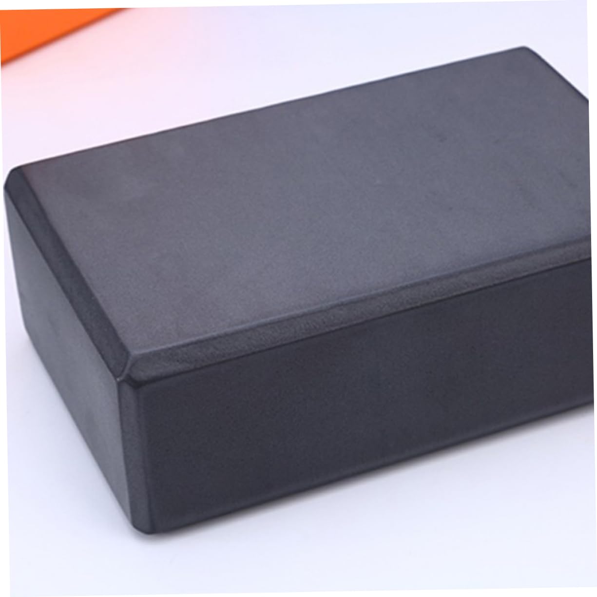 ifundom 2Pcs Lightweight Eva Yoga Blocks Exercise Blocks for Workout Fitness and Meditation Durable for Support and Balance Black