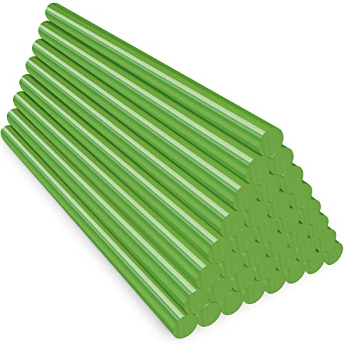 Green Hot Glue Sticks Full Size, ENPOINT 8" Long x 0.43" Dia 36 Pack