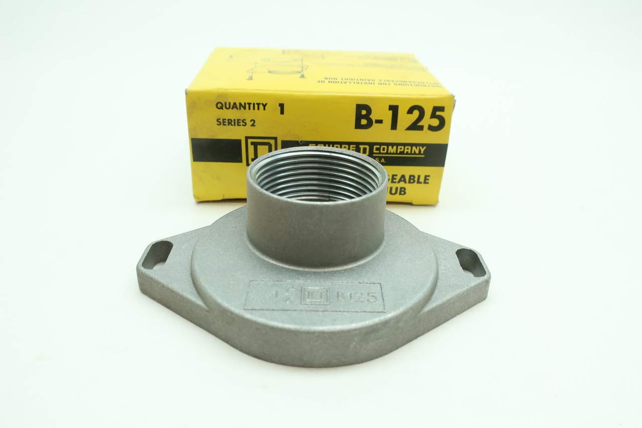 SQUARE D B-125 1-1/4IN Interchangeable RAINTIGHT HUB D647651
