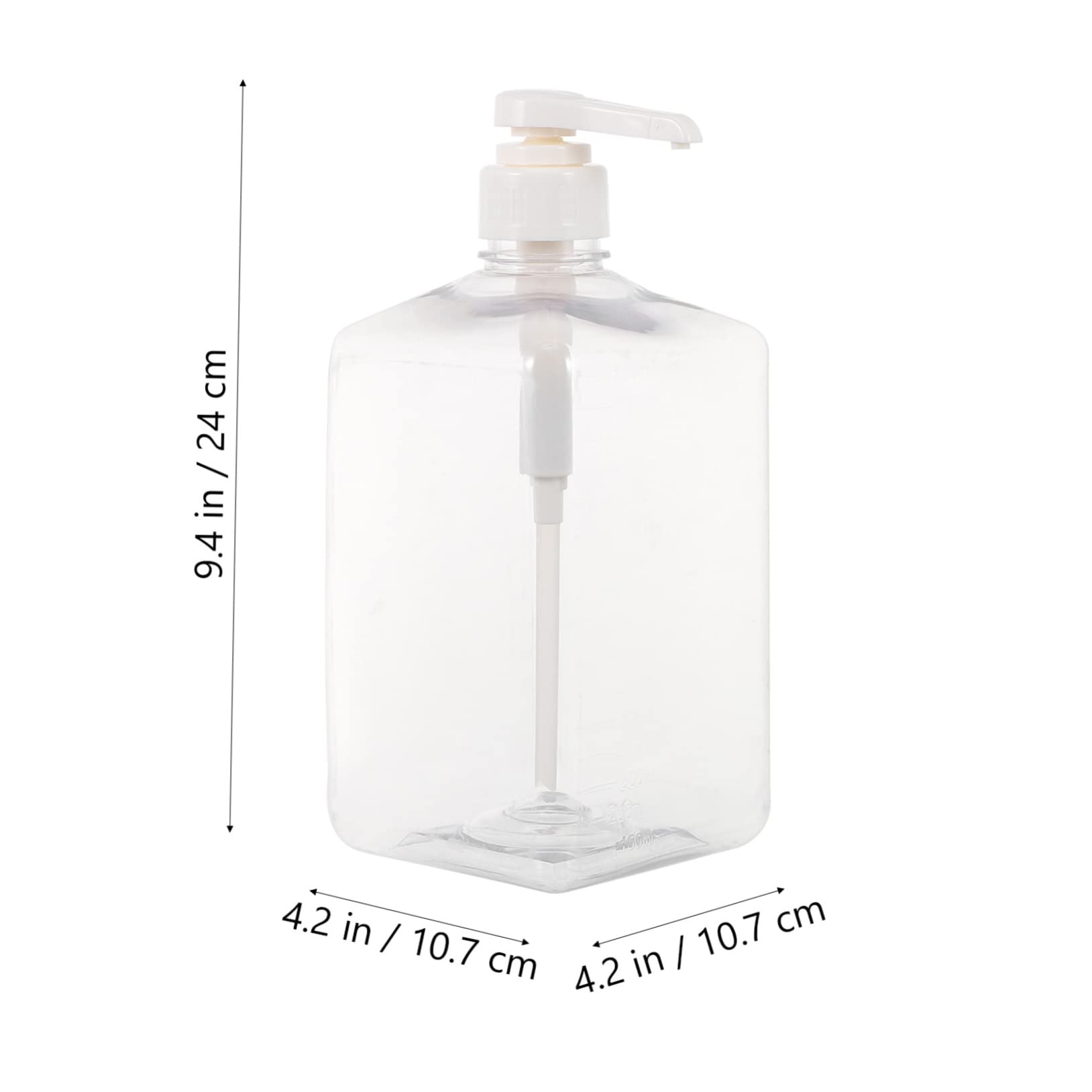 OUNONA Capacity Sugar Dispenser Bottle Liquid Storage Container Easy Squeeze Design for Milk Tea Shops for Syrups Sauces and Condiments
