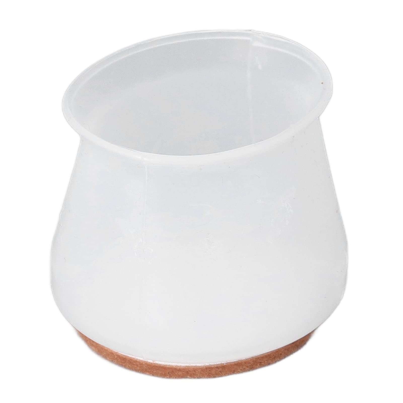 BORDSTRACT 16 pezzi di mobili in silicone in feltro spesso, antiscivolo (24 pezzi)