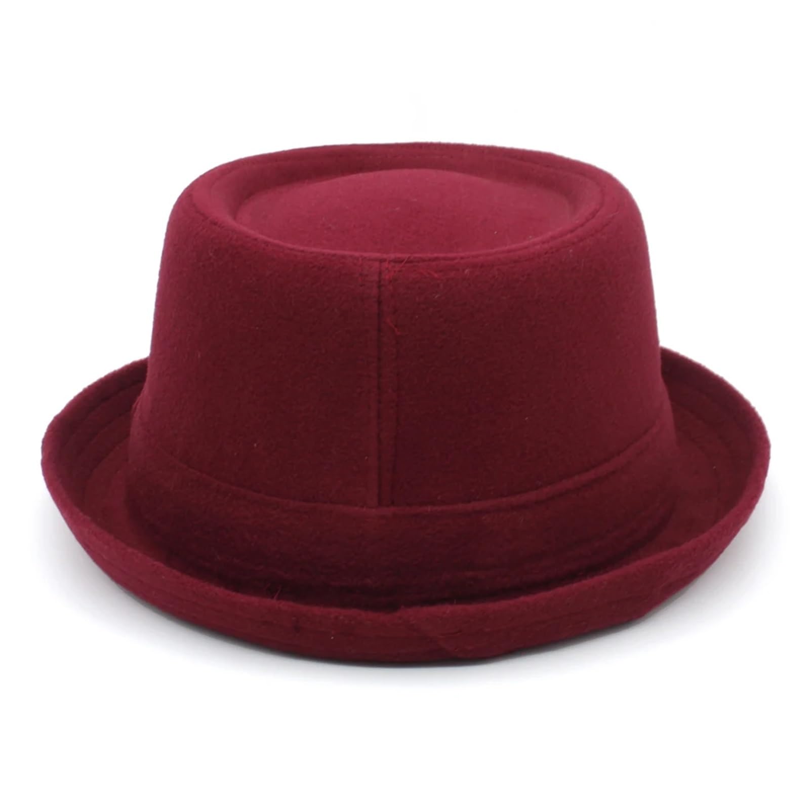 Cappello Cilindro Cappello a Cilindro da Uomo Cappellino Fedora retrò Classico Jazz Party Viaggi all'aperto(Khaki)