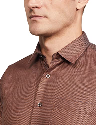 Image of Blackberrys Men's Slim Dress Shirt (NL-O-DOFi57# Mustard Yellow L)