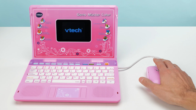 Vtech Ordenador Genio Master Color Color Rosa Vtech Genio Color VTech Genio  Master Color Bilingual, Children's Laptop, Colour