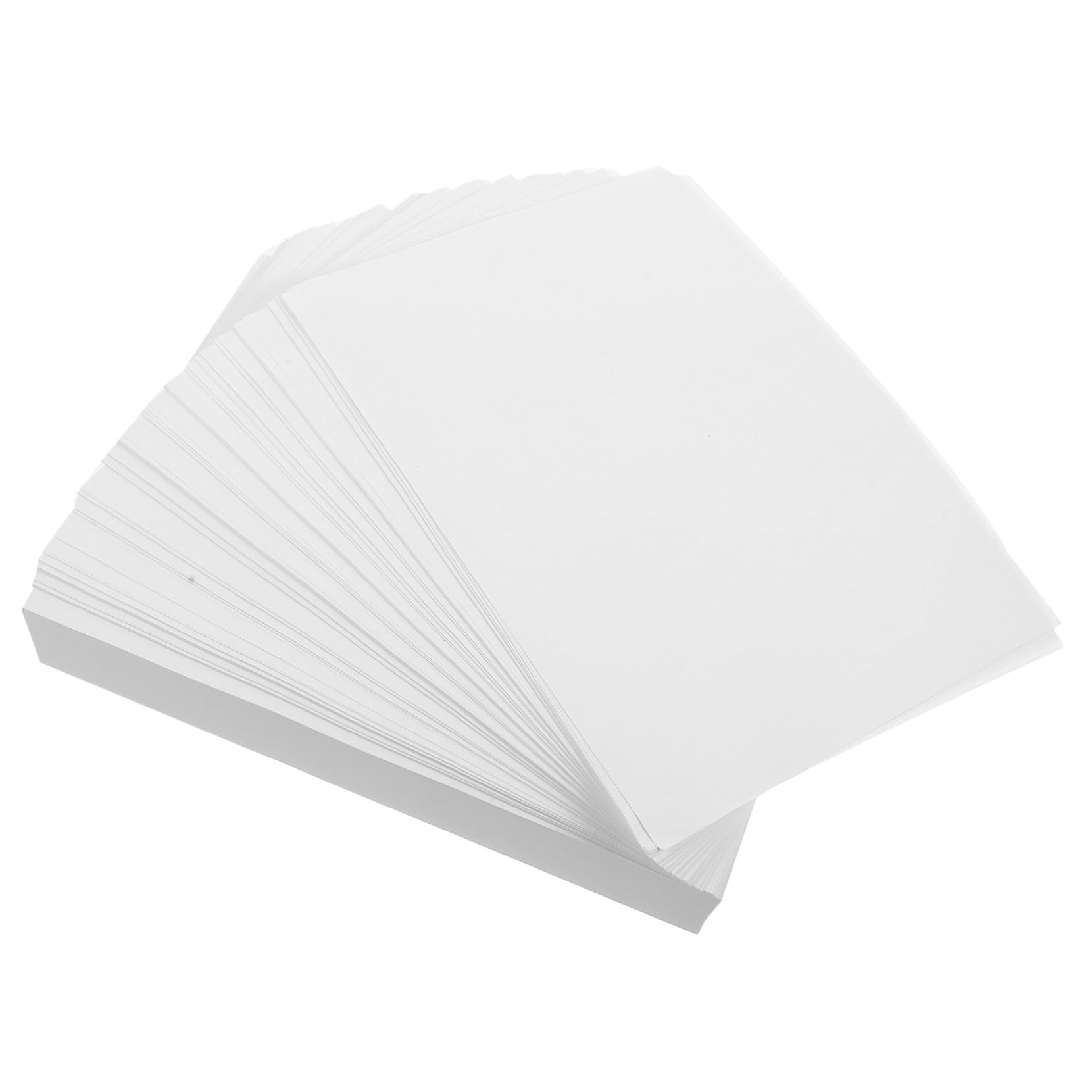 POPETPOP 500 feuilles Papier Épais pour Impression Blanches Multi-usage pour Imprimantes Bureau et École Papier Cartonné pour Impression et Écriture