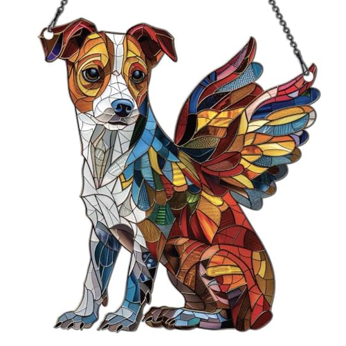 Image of Jack Russell Acrylic Ornament Gift for Dog Lovers Christmas Home Decor