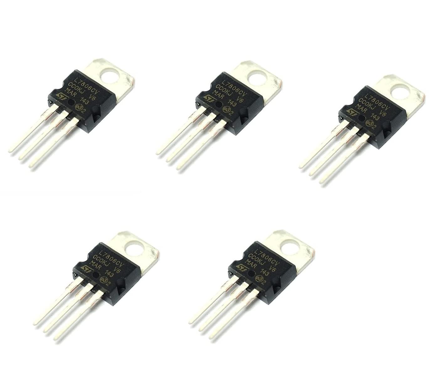 AVS COMPONENTS LM7806 Positive Voltage Regulator Ic 6v 1a Pack of 5 Pcs (B08HHL5YWZ) Amazon Price History, Amazon Price Tracker