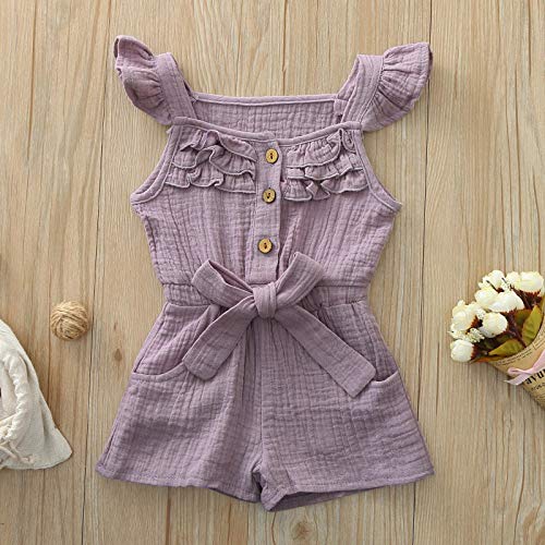 Printasaurus Boys Romper&Jumpsuit 12-18 Months Infant Toddler Baby Kids Girl Boy Ruffle Bow Romper Jumpsuit Playsuit Outfits