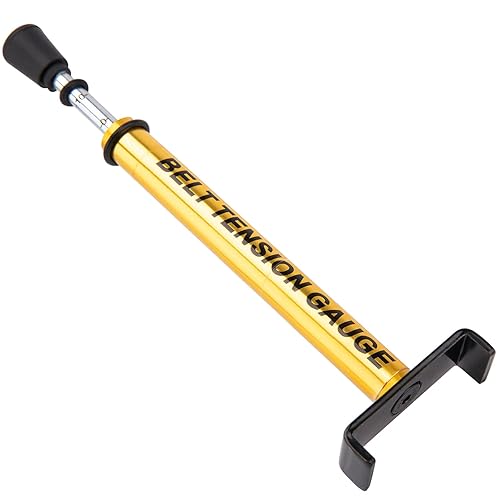 AZUNYYDS - Medidor de tensión de cinturón de diseño universal de 10 libras, uso para servicio de ruedas, reemplazo o ajuste de cinturón, compatible