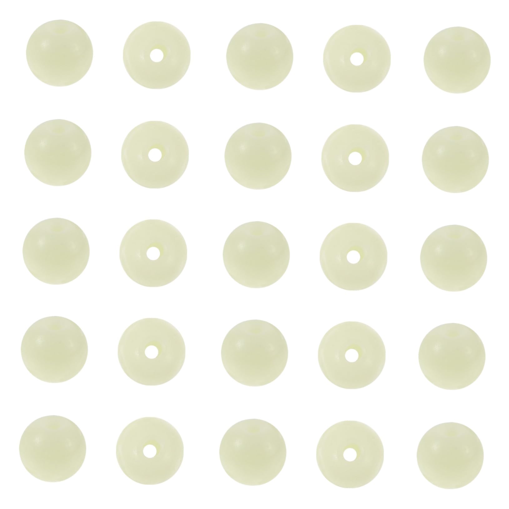 5 Ensembles Perles De Charme en Forme D'étoile Perles Cylindriques Colorées À Trous pour Le Bricolage Cerceaux Lumineuses Un Verre 100 Pièces * 5