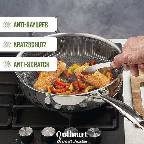 Qulinart by Brandt, Padella in Acciaio Inox