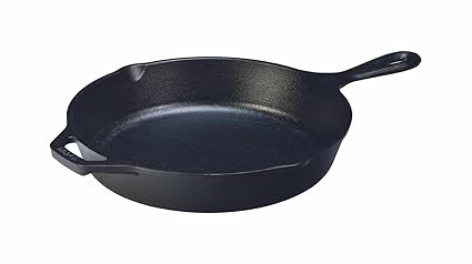 Lodge Logic Pre-Seasoned Cast Iron Black Skillet - 12 Inch