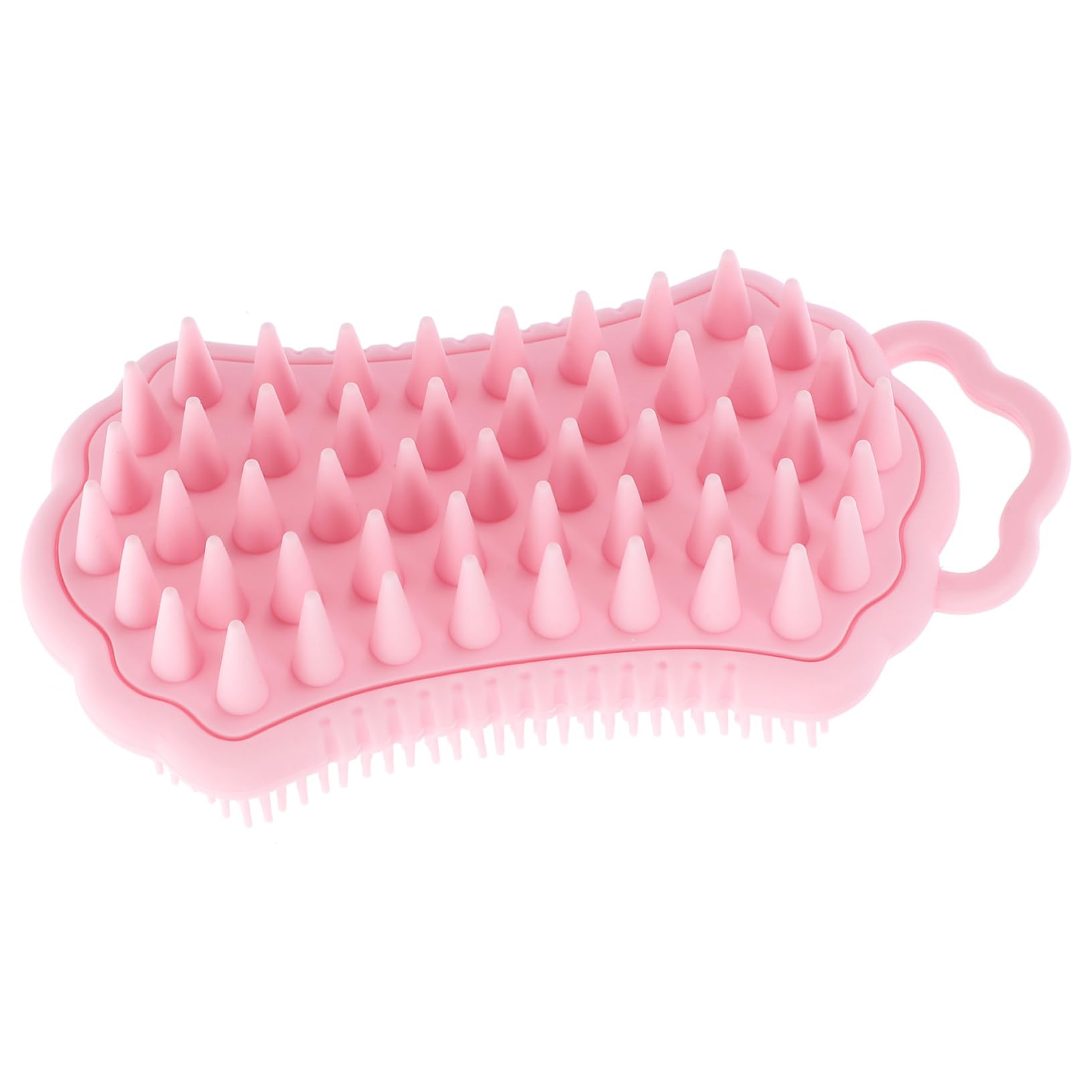 Healvian 5pezzi Spazzola Per Massaggio Del Capelluto Silicone Con Setole Morbide Strumento Da Doccia Per Esfoliazione e Pulizia Dei