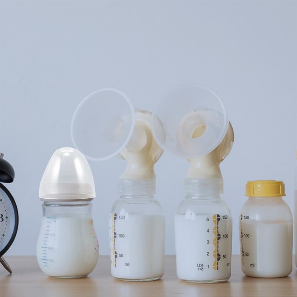 Vaguelly 4pezzi Coperchi Per Bottiglie Di Latte Per Tappi Ampi Resistente Perdite Accessori Pratici Per Pannolini Versatili e Facili Da Usare Compatibili Con Vari Contenitori