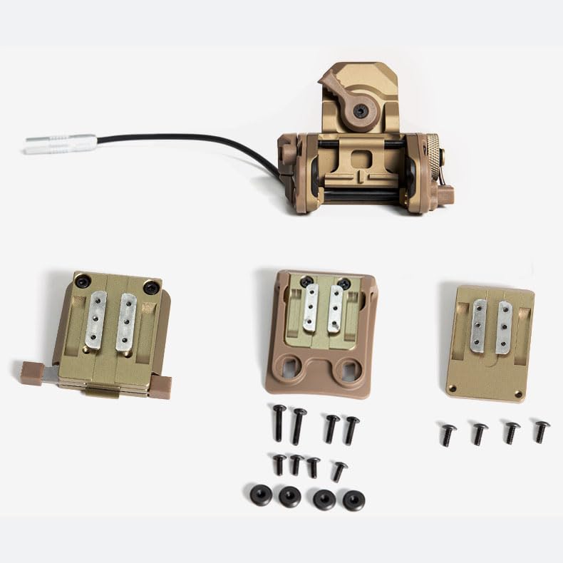 Support métallique tactique FMA anti-chute pour protéger votre NVG GSGM sur 3 bases