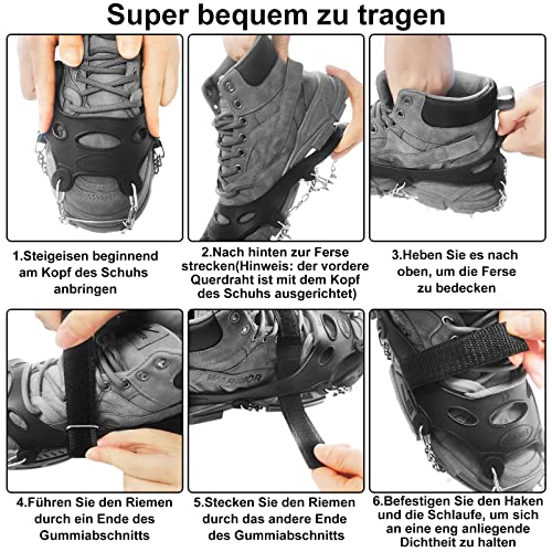 Traction Cleats - Ramponi a 28 denti in acciaio