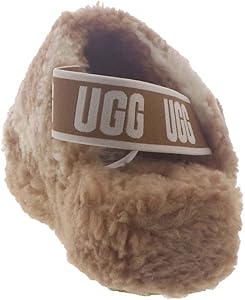 Amazon.com | UGG Women's, Fluff Yeah Slide TAN Cow Print 11
