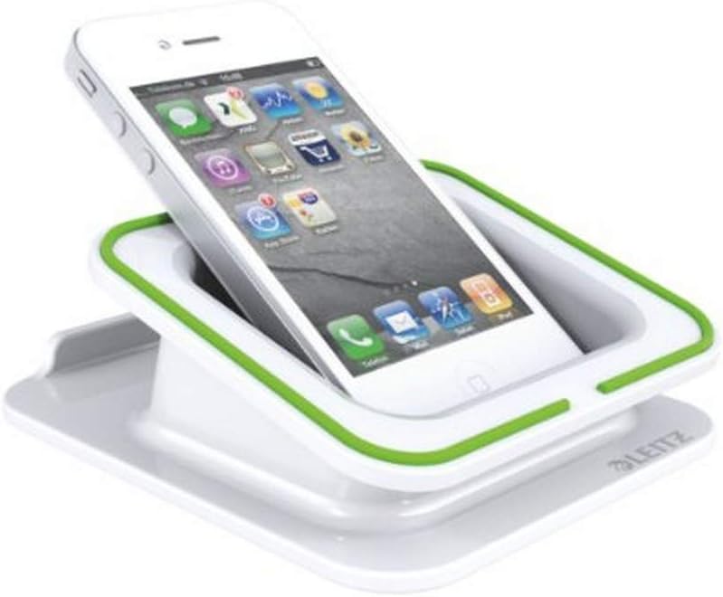 Leitz 2 Port USB Charging Tablet Stand with Micro USB Cable, Complete Range 62280095 - Black