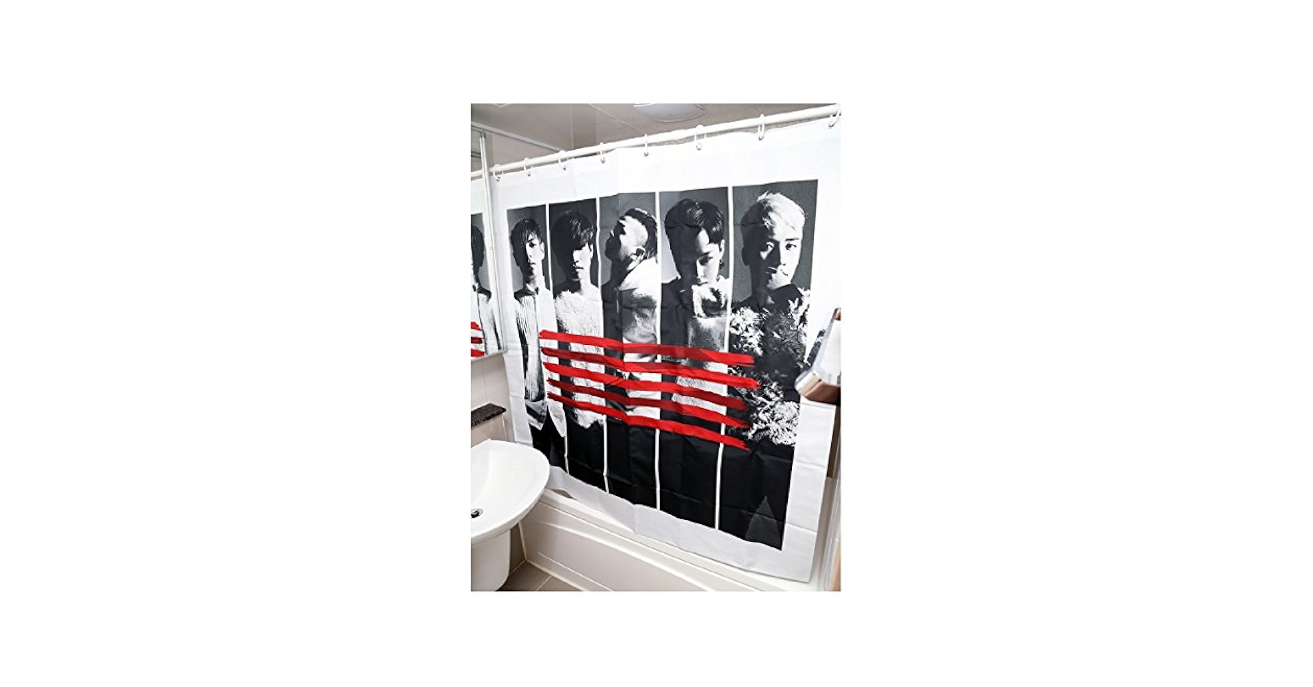 BIGBANG - BIGBANG カーテン Amazon | ビッグバン BIGBANG シャワーカーテン[海外直送品