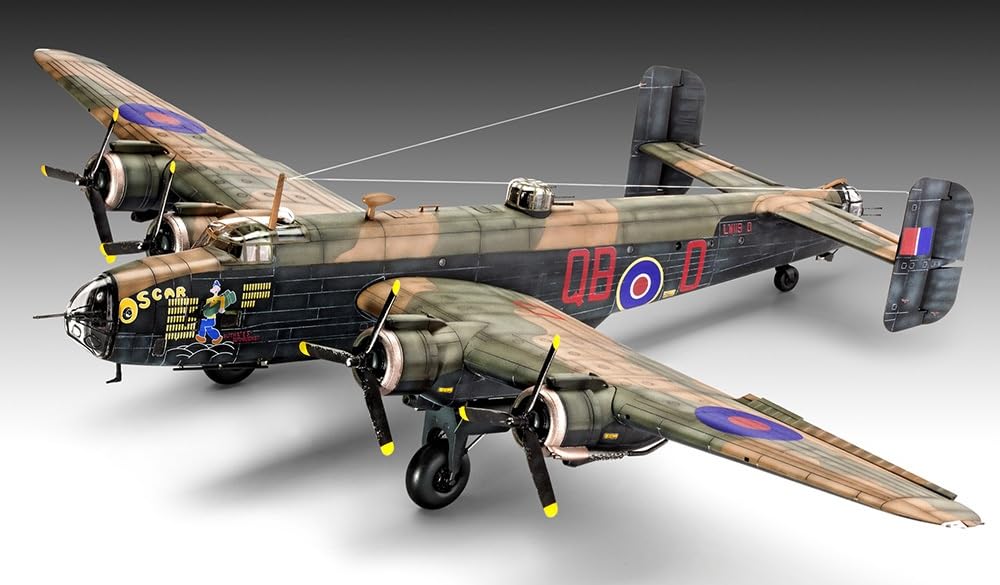 Revell Handley Page Halifax B Mk.III - Kit modellino in plastica non costruita/non verniciata, scala 1:72