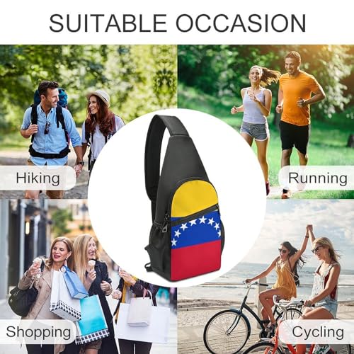 Mochila tipo bandolera deportiva para hombre y mujer miniatura 6